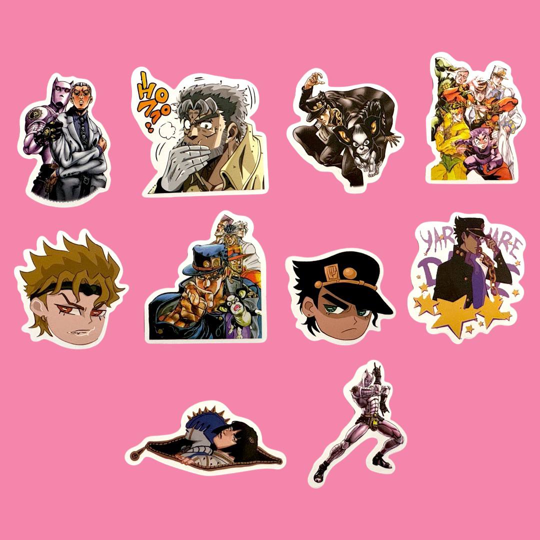 Наліпки по аніме JoJo's Bizarre Adventure
