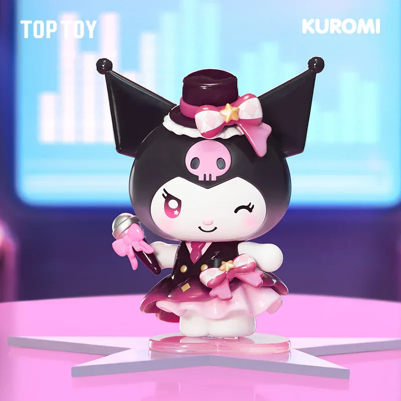 Аніме фігурка-сюрприз Куромі (Kuromi) — Sanrio, Sparking Idol Series, Blind Box, Top Toy 3