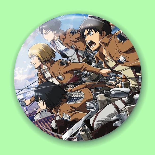 Значок по аніме  Attack on Titan 34