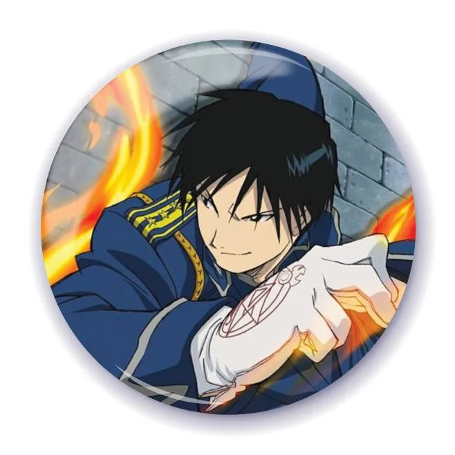 Аніме значок Сталевий алхімік (Fullmetal Alchemist) 17, 56 мм