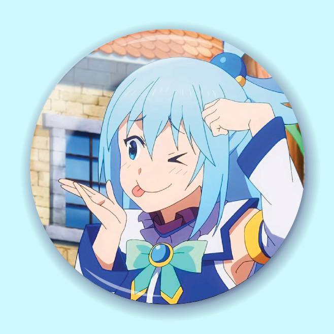 Значок по аніме Konosuba 16