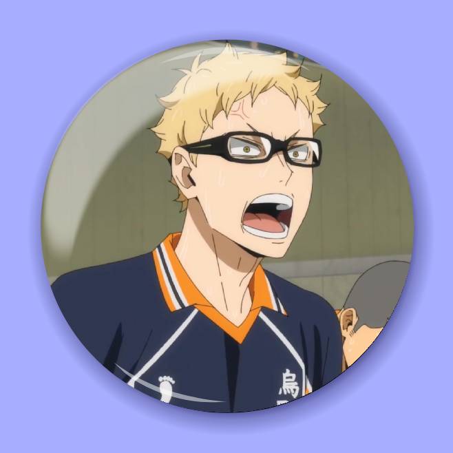 Значок по аніме Haikyuu!! 90