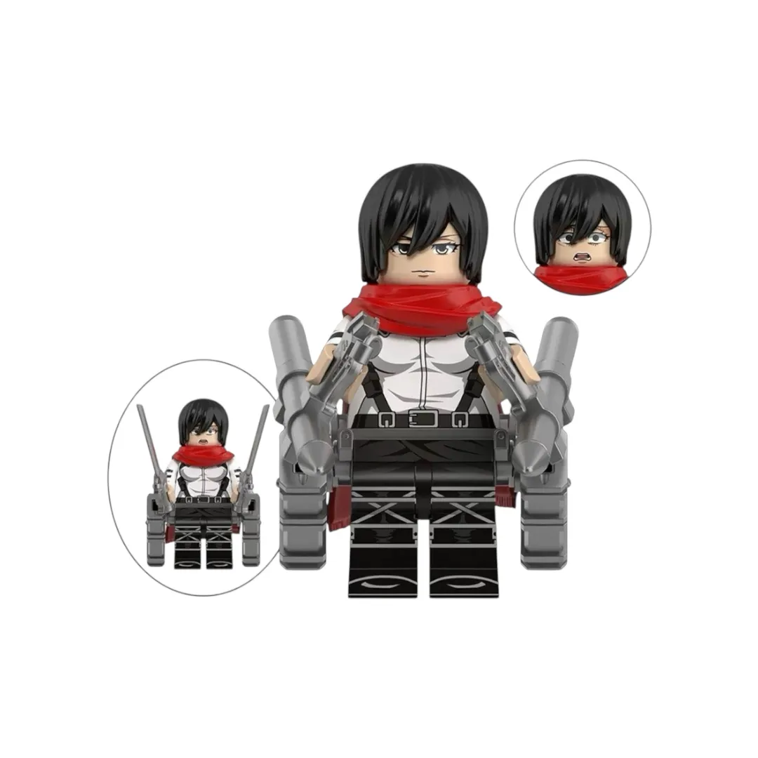 Лего фігурка Mikasa Ackerman з аніме Attack on Titan 