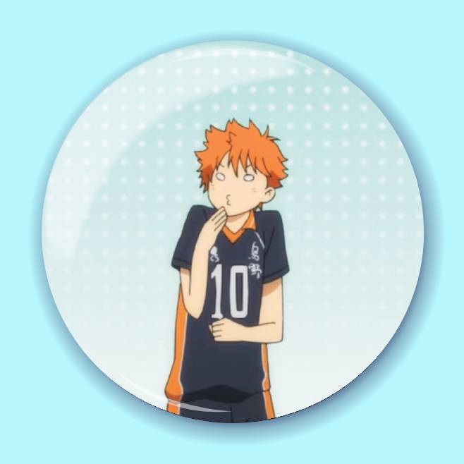 Значок по аніме Haikyuu!! 42